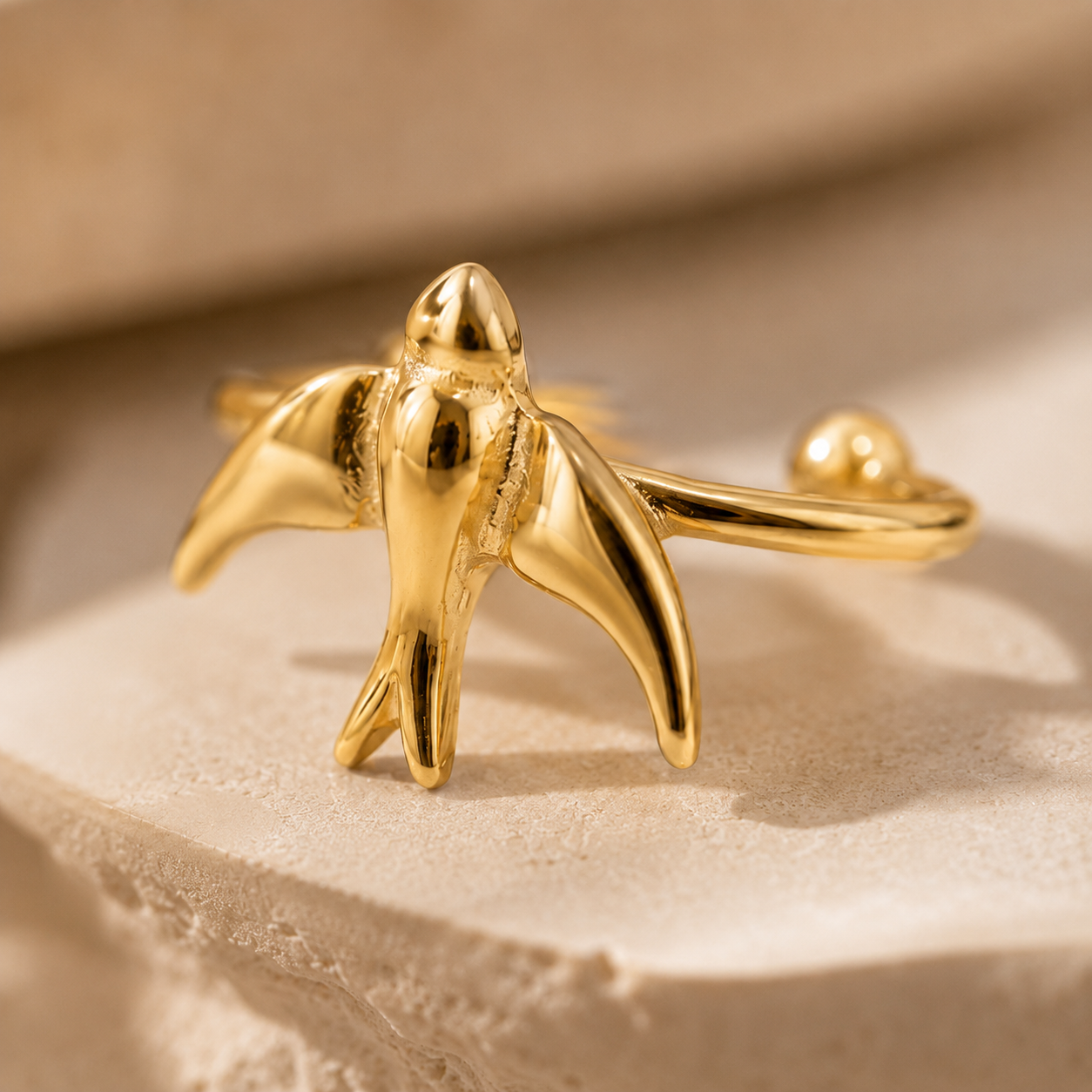 Dainty Bird Ear Cuff
