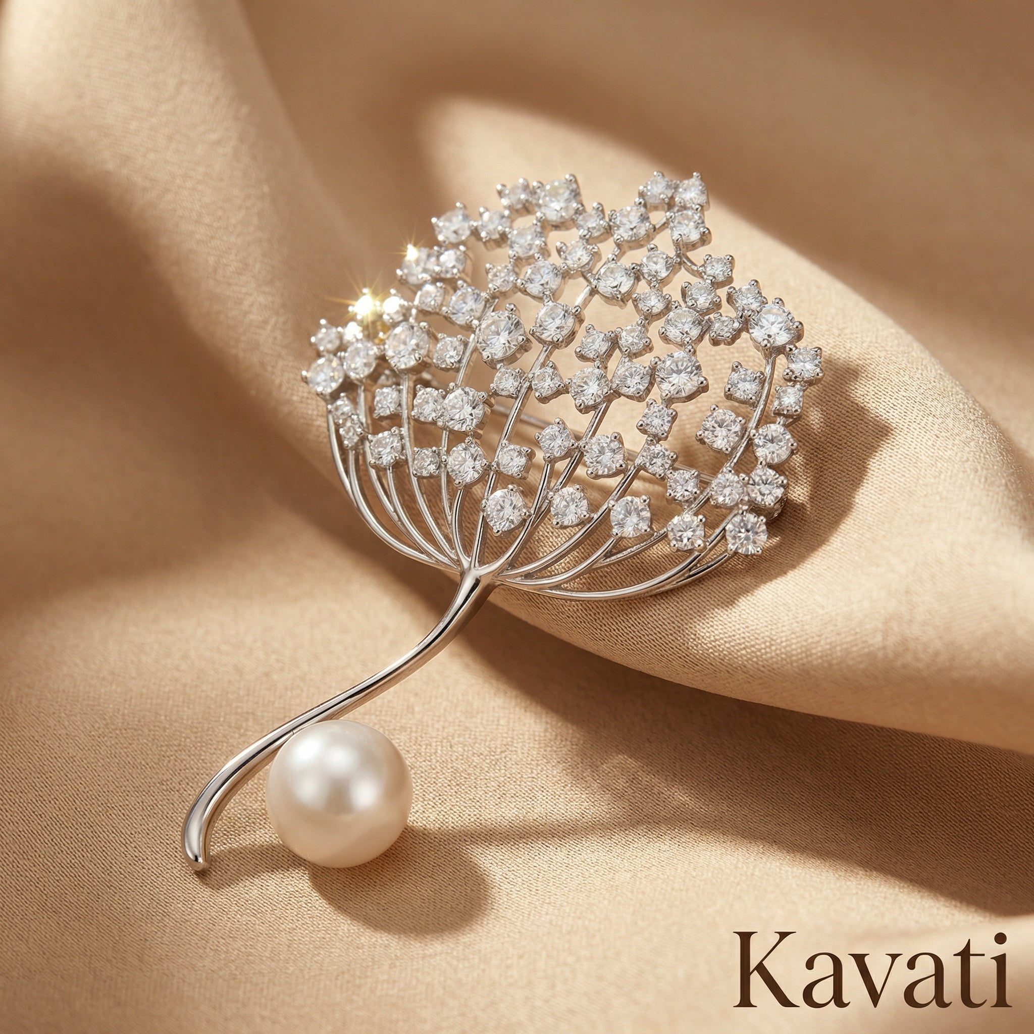 Dandelion Brooch