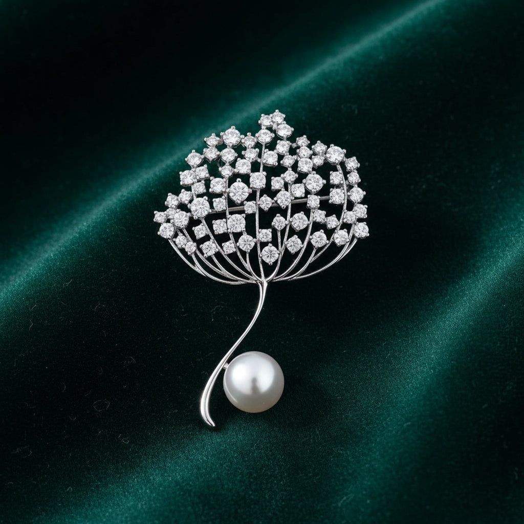 Dandelion Brooch