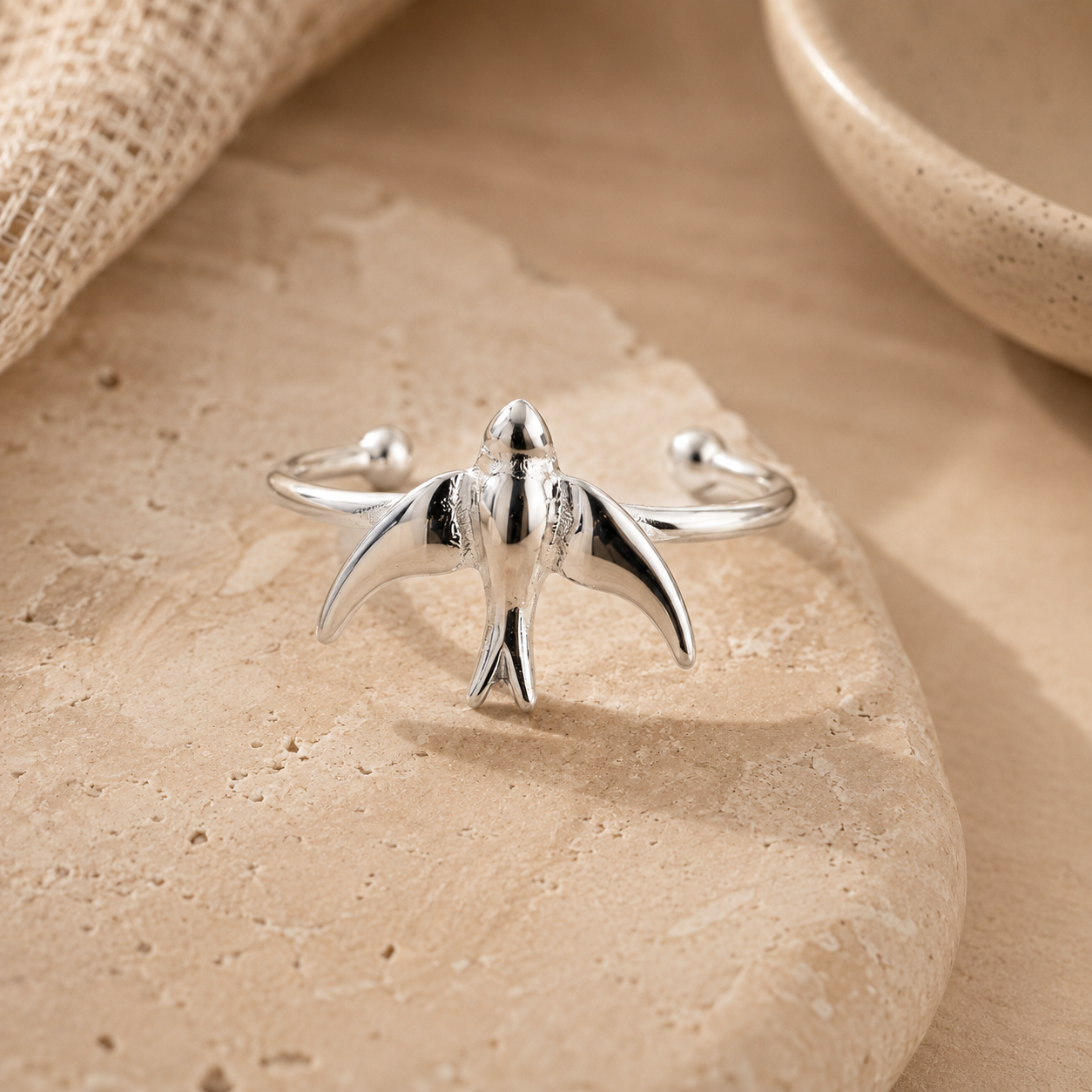 Dainty Bird Ear Cuff