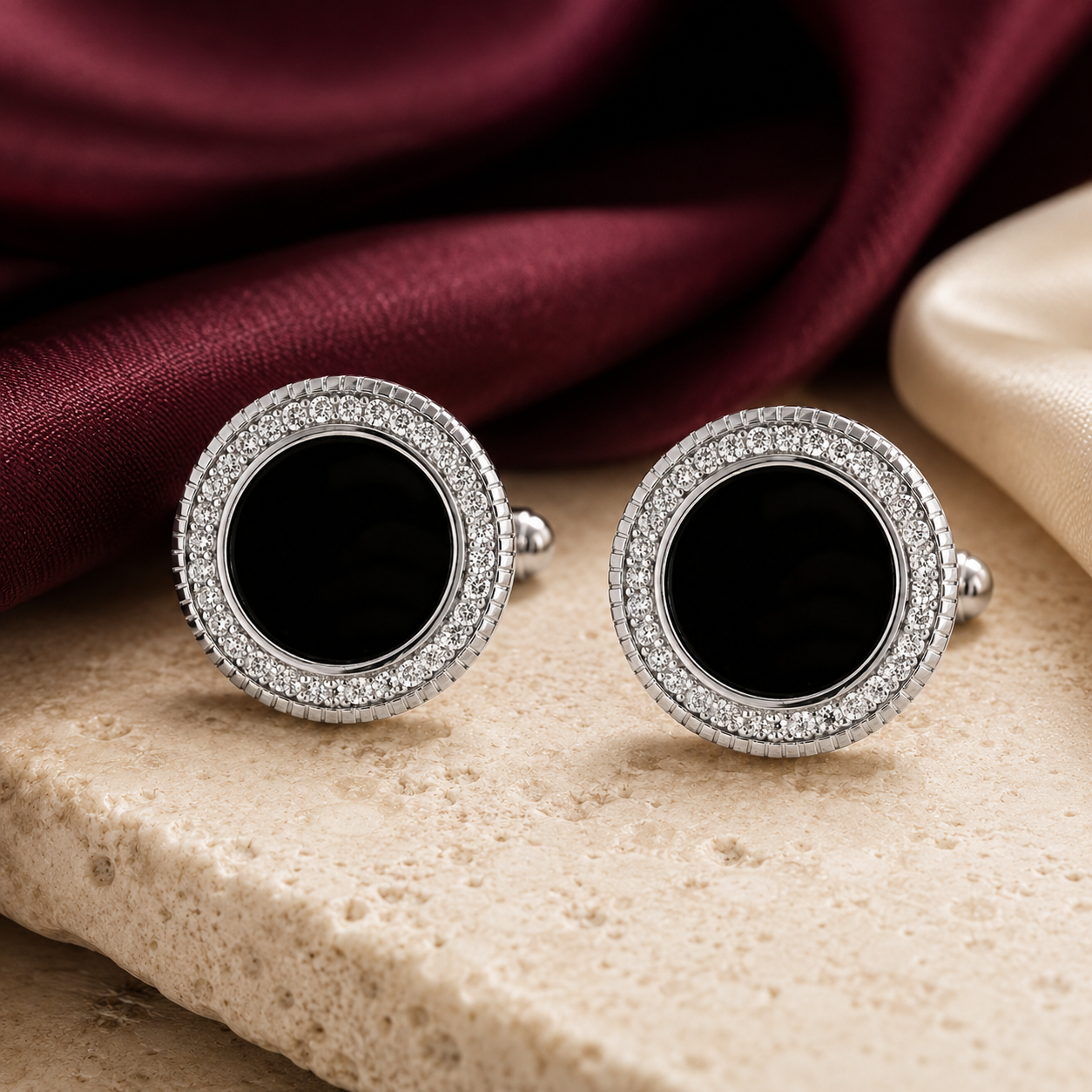 The Midnight Onyx Cufflinks