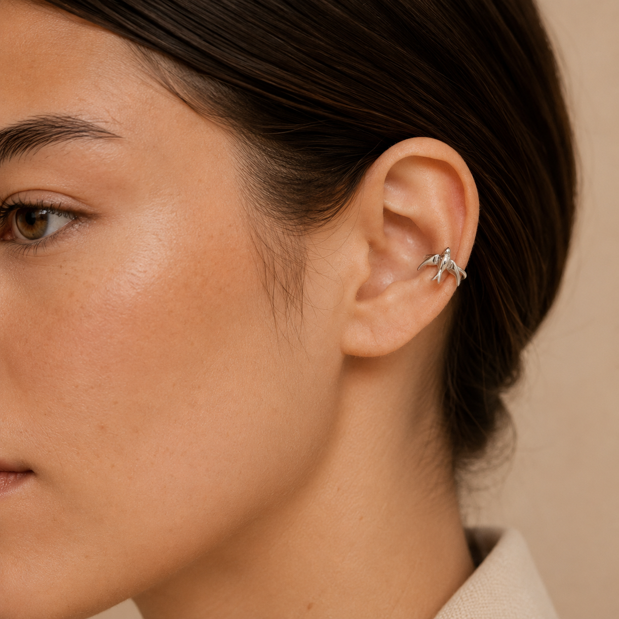 Dainty Bird Ear Cuff