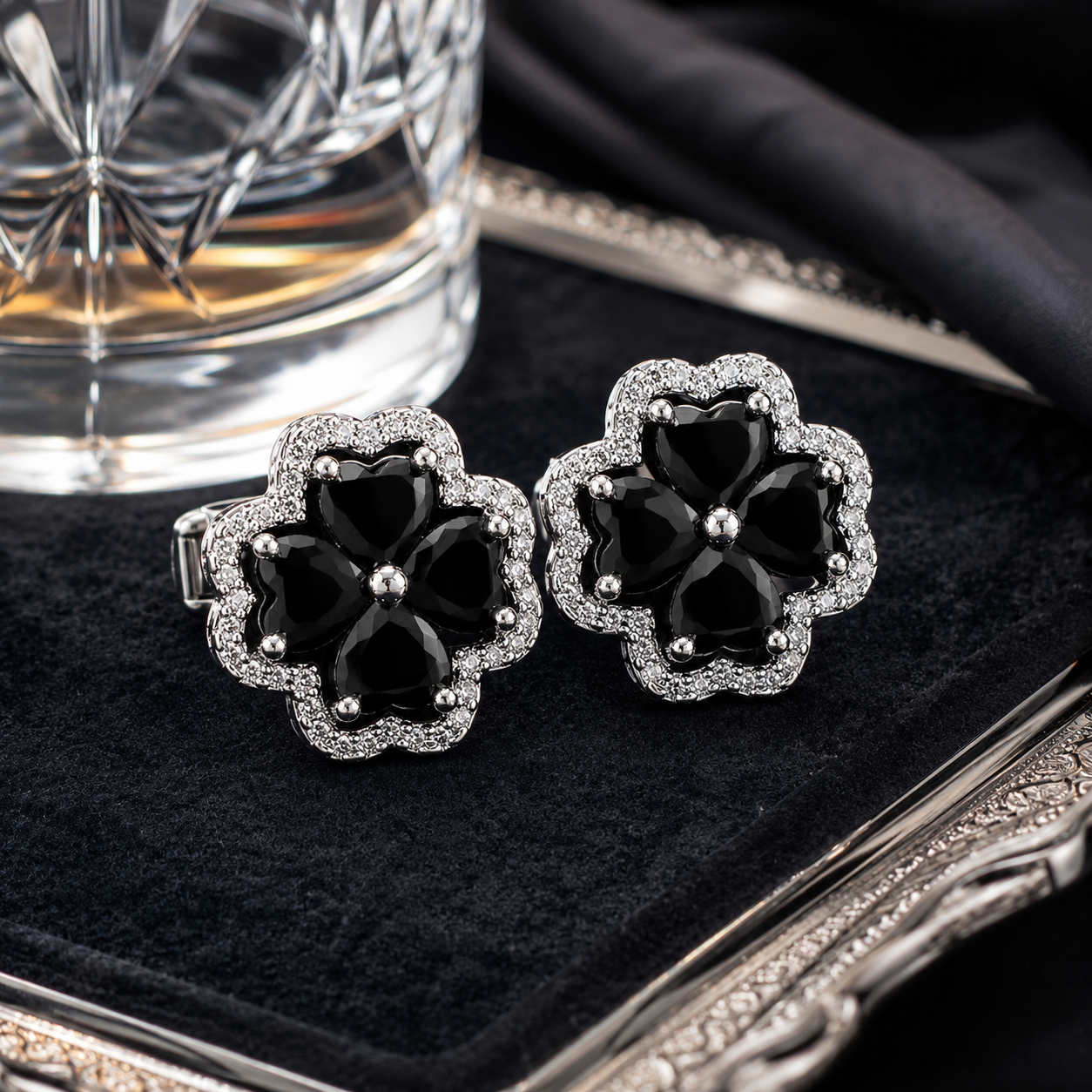 Black Clover Cufflinks