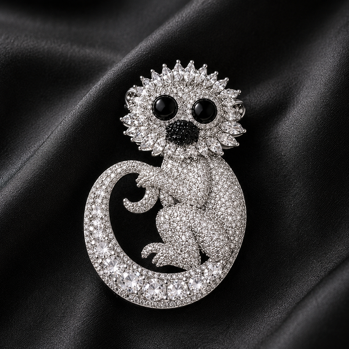 Lucky Monkey Brooch