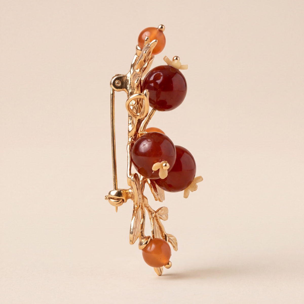 Pomegranate Branch Brooch Pendant