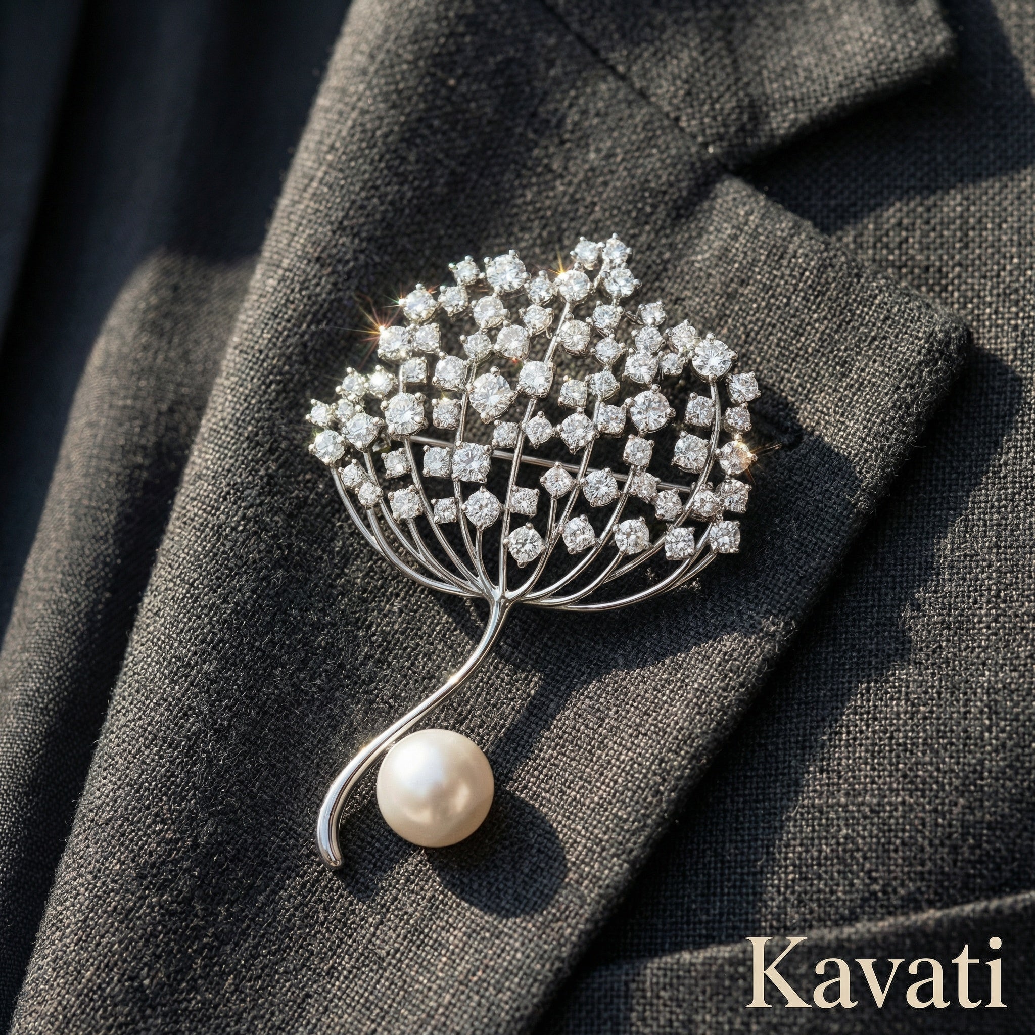 Dandelion Brooch